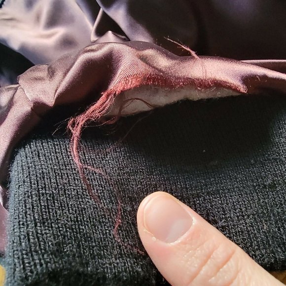 Vintage Toma Mens Leather Jacket Green Black Bomber Medium - Picture 11 of 11